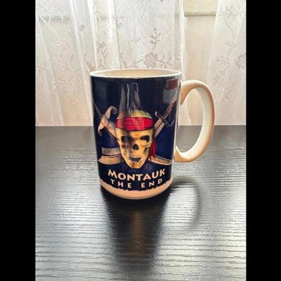Other - Montauk Pirate Skull Mug - Nautical Themed Coffee Cup